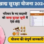 Khadya Suraksha Yojana 2024