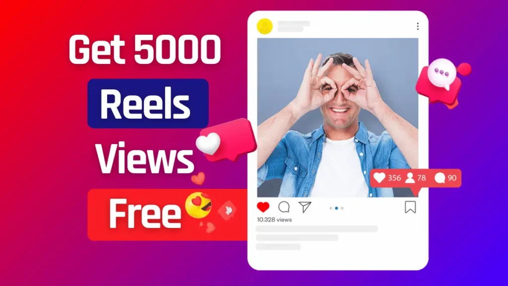 Instagram 5000 Reels Views Free​