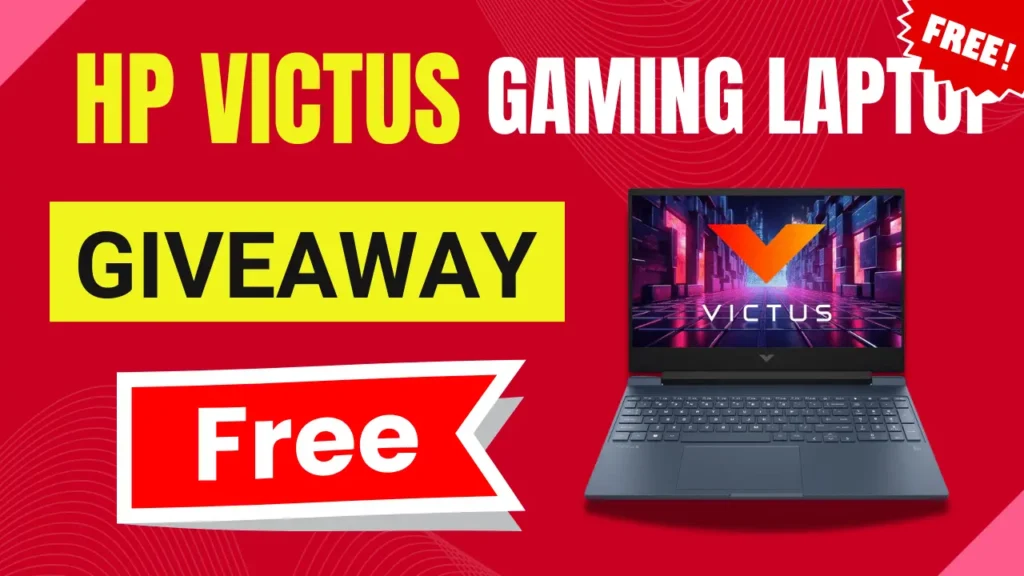 HP Victus Gaming Laptop Giveaway Free